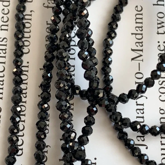 🔥❤️🔥❤️ Brunello Cucinelli Black Monili Loop Earrings 🔥❤️🔥❤️ - Picture 9 of 10